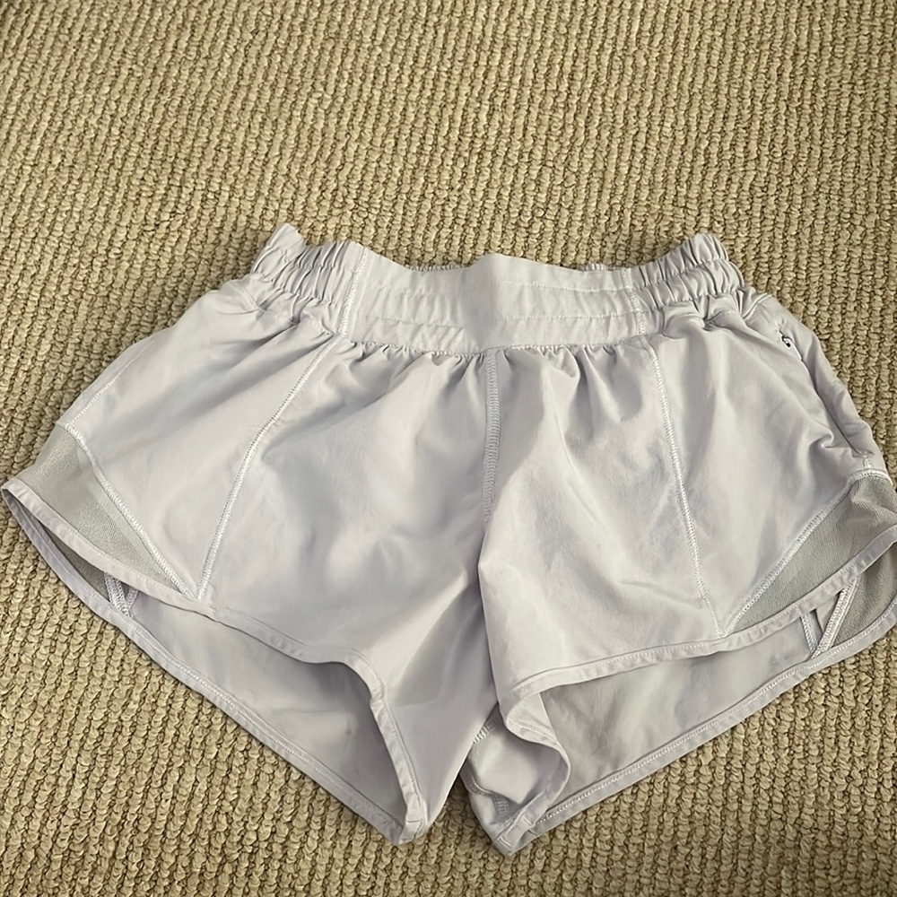 Lavender lululemon shorts